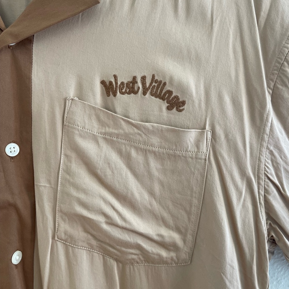 Abercrombie & Fitch Short Sleeve Button Down - Mens M- Great shirt/material! - Picture 5 of 5